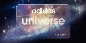 What kind of discount is possible on the Adidas Universe card?